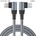 Miniatyrbild 1 av 10: USB C till USB C-sladd Kabel GRÅ 2MSTYLE2 STYLE2 Grey 2mStyle2-Style2