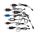 Miniatyrbillede 8 af 10: 5 stk Ladekabel Sm Interface Kabel Oplader 6V SM KONNEKTOR 6V SM connector