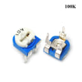 Miniatyrbillede 1 af 10: 10 stk variabel modstand justerbar modstand 8 8 8