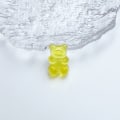 Miniatyrbild 10 av 10: 50st Bear Craft Smycken Tillbehör GUL yellow