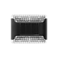 Miniatyrbilde 7 av 10: 4 STK LED Solar Powered Lights Gjerde Sollys Lampe 4 STK-VARM 4pcs-Warm Light