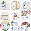Miniatyrbilde 10 av 10: Punch Needle Tool Kit Broderisitching 9 9 9