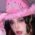 Miniatyrbilde 8 av 10: Cowboyhatt Fluffy Feather Boa 2 2 2