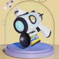 Miniatyrbild 9 av 10: Bubble Gun Bubble Maker LILA BATTERI BATTERI purple Battery-Battery