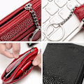 Pikkukuva 3 / 10: 2kpl Mini Short Wallet PU-nahkainen PUNAINEN red