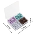 Miniatyrbillede 2 af 10: 550 STK/460 STK/240 STK Sikkerhedsstifter Pin 460 STK 460 STK 460PCS