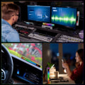 Miniatyrbilde 4 av 10: RGB Nattlampe Music Rhythm Light SORT 16LED MED APP 16LED Black 16Led with app-16Led with app