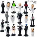Miniatyrbillede 9 af 9: 6-17stk Toilet Man Skibidi Model 6STK-C 6STK-C