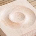 Miniatyrbillede 5 af 10: Bambus Perlebræt Smykkebakke BAMBUS SQUARE C BAMBOO SQUARE Bamboo square C