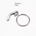 Miniatyrbillede 10 af 10: 4 stk. flaske ølåbner nøglering TITANIUM ALLOY TITANIUM ALLOY Titanium Alloy