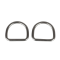 Pikkukuva 6 / 10: 15 kpl D-sormus puolipyöreä metallirengas 5X30X27MM 5x30x27mm