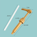 Miniatyrbillede 2 af 7: 12 Stk Sirupspumper Kaffe Sirupspumpe Skinny Sirupspumpe Yellow 12Pcs-12Pcs