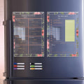 Miniatyrbillede 3 af 10: 7 stk Magnet Week Calendar Magnetic Refrigerator Sticker 47 47 47