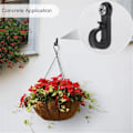 Miniatyrbilde 7 av 7: 20 stk Hanger Kroker String Light Skrue Kroker