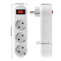 Pikkukuva 3 / 7: Muunnospistoke Socket Adapter EU-standardi