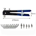 Miniatyrbillede 2 af 10: 86 Stk Nittepistol Gevindnitte 86 Stk 86Pcs