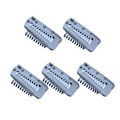 Pikkukuva 1 / 10: 5 KPL Peruukit Snap Clips Vahvat Chunni Clips SILVER Silver
