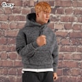 Miniatyrbillede 1 af 10: 1/6 Miniature Tøj Soldat Casual Pullover GRÅ Grey