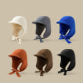 Miniatyrbilde 10 av 10: Bomber Caps Down Hats GRÅ grey