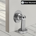 Miniatyrbild 3 av 10: Dörrstoppare Magnetisk Dörrhållare SILVER Silver