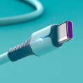 Miniatyrbilde 10 av 10: Ladekabel Hurtigtelefonlader ROSA 2MMICRO MICRO Pink 2MMicro-Micro