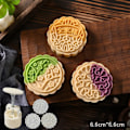 Miniatyrbillede 10 af 10: Mooncake Form Tærteform XR XR XR