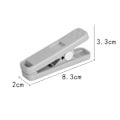 Pikkukuva 2 / 7: 20 kpl Muovivaatepinnit Pyykkineulat Pikkuripustimet housuille White 20 Pcs-20 Pcs