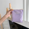Pikkukuva 1 / 10: Kosmetiikkalaukku Canvas Kolikkokukkaro VAALEAN LILLAA TYYPPI A TYYPPI A Light Purple Type A-Type A