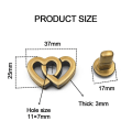Miniatyrbilde 7 av 10: Vri Lock Twist Lock BRONSE bronze