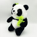 Miniatyrbilde 5 av 10: Panda plysj utstoppet Bambus A A A