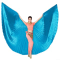 Pikkukuva 1 / 10: Belly Dance Wings Isis Wings LAKE BLUE OPEN OPEN Lake blue Open-Open