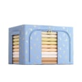 Pikkukuva 1 / 10: Quilt Organizer Vaatteet Peittolaatikko SININEN DOUBLE WINDOW DOUBLE blue double window-double window