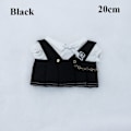 Miniatyrbild 1 av 10: 1 Set 10/20cm Dockkläder Dockklänningar SVART 20CM Black 20cm