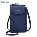 Axelremsväska Mobiltelefonväskor MÖRKBLÅ dark blue