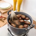 Miniatyrbild 5 av 10: 1/3/5PCS Bomullsfilterpåse Sil Mesh Nut Milk 5PCS
