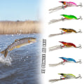 Miniatyrbillede 10 af 10: 2 Stk Rejelokker Minnow Fiskelokke PINK 11G pink 11g
