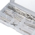 Miniatyrbilde 2 av 6: 150 stk Splinter Sortiment Kit Festeklips