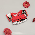 Miniatyrbild 1 av 10: Modekläder Kostymer Flicka Broderikläder RÖDA&SVARTA KLÄDER Red&Black Clothes-Clothes