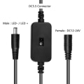 Miniatyrbillede 5 af 9: Sensorafbryderdetektor Til LED Strip Lys SORT black