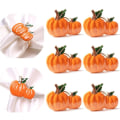 Miniatyrbillede 6 af 10: 1/6stk Servietringe Metal Servietringe Holder 6STK 6STK 6pcs