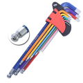 Miniatyrbillede 1 af 10: Unbrakonøglesæt L Skruenøglesæt UNBRUGSNØGLESÆT LANGT UNBRUGSNØGLESÆT LANGT HEX KEY SET LONG
