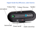 Miniatyrbillede 4 af 10: Håndfri bil Bluetooth Bluetooth højttaler SORT black