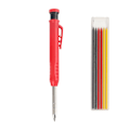 Pikkukuva 1 / 10: Carpenter Scribing Pen Professional Tools RED SET SET Red Set-Set