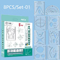 Pikkukuva 1 / 10: 8 kpl / Set viivain astemittari 01 01 01