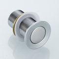 Miniatyrbillede 5 af 10: Vask Afløb Affaldsprop Håndvask Affaldsprop Afløbsrør SØLV NR silver no hole-no hole