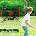 Miniatyrbild 5 av 7: Baseball Practice Practice Net RED red