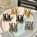 Miniatyrbilde 6 av 10: 2 STK bukse midje strammer knappstifter SØLV silver