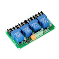 Miniatyrbilde 2 av 4: Relémodul 4-kanals relémodul DC 12V