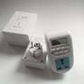 Miniatyrbillede 7 af 10: Europæisk standard timerstik Funktionel LCD digital timer