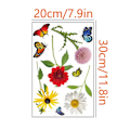 Miniatyrbillede 2 af 6: 18 ark vindues statiske klistermærker Window Clings vinduesdekaler 18 Sheet